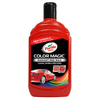 TURTLE WAX COLOR MAGIC Radiant Red Autowachs rot 500 ml